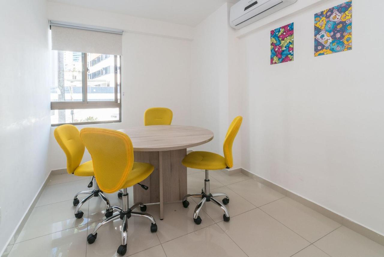 Excelente Flat Em Setubal Boa Viagem Ate 3 Pessoas Cercado Por Restaurantes E Supermercados Pm805 Ресіфі Екстер'єр фото