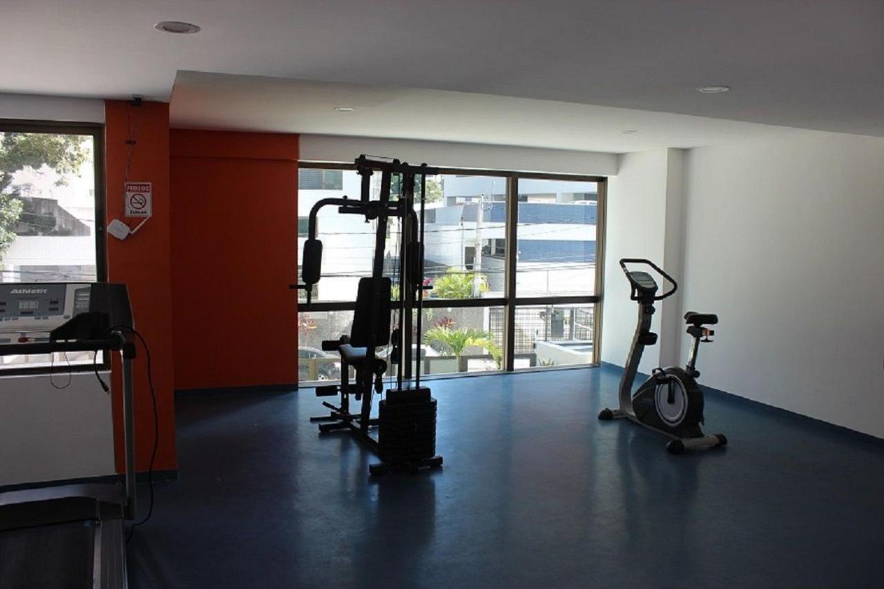 Excelente Flat Em Setubal Boa Viagem Ate 3 Pessoas Cercado Por Restaurantes E Supermercados Pm805 Ресіфі Екстер'єр фото